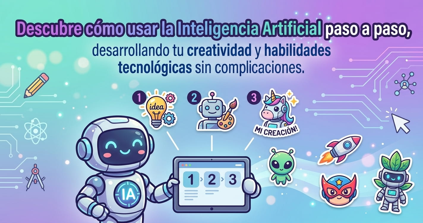 Crea tu Propio Material Escolar - Taller Online Crea tus Propios Stickers con IA - Club365IT